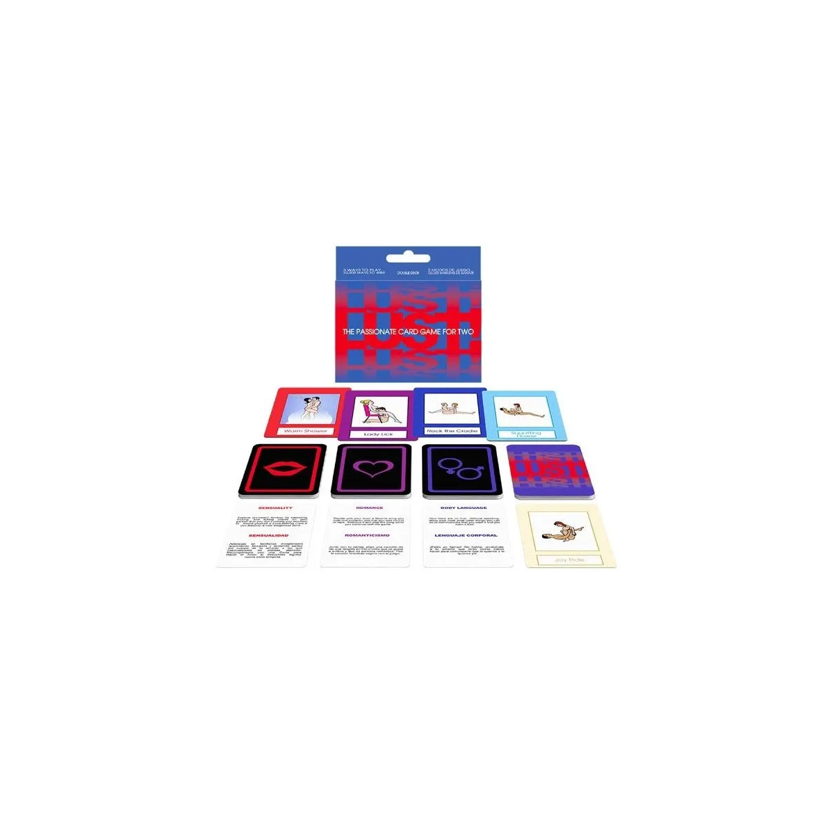 Lust Das Leidenschaftliche Kartenspiel, En, Es von Kheper Games | Fesselliebe.de