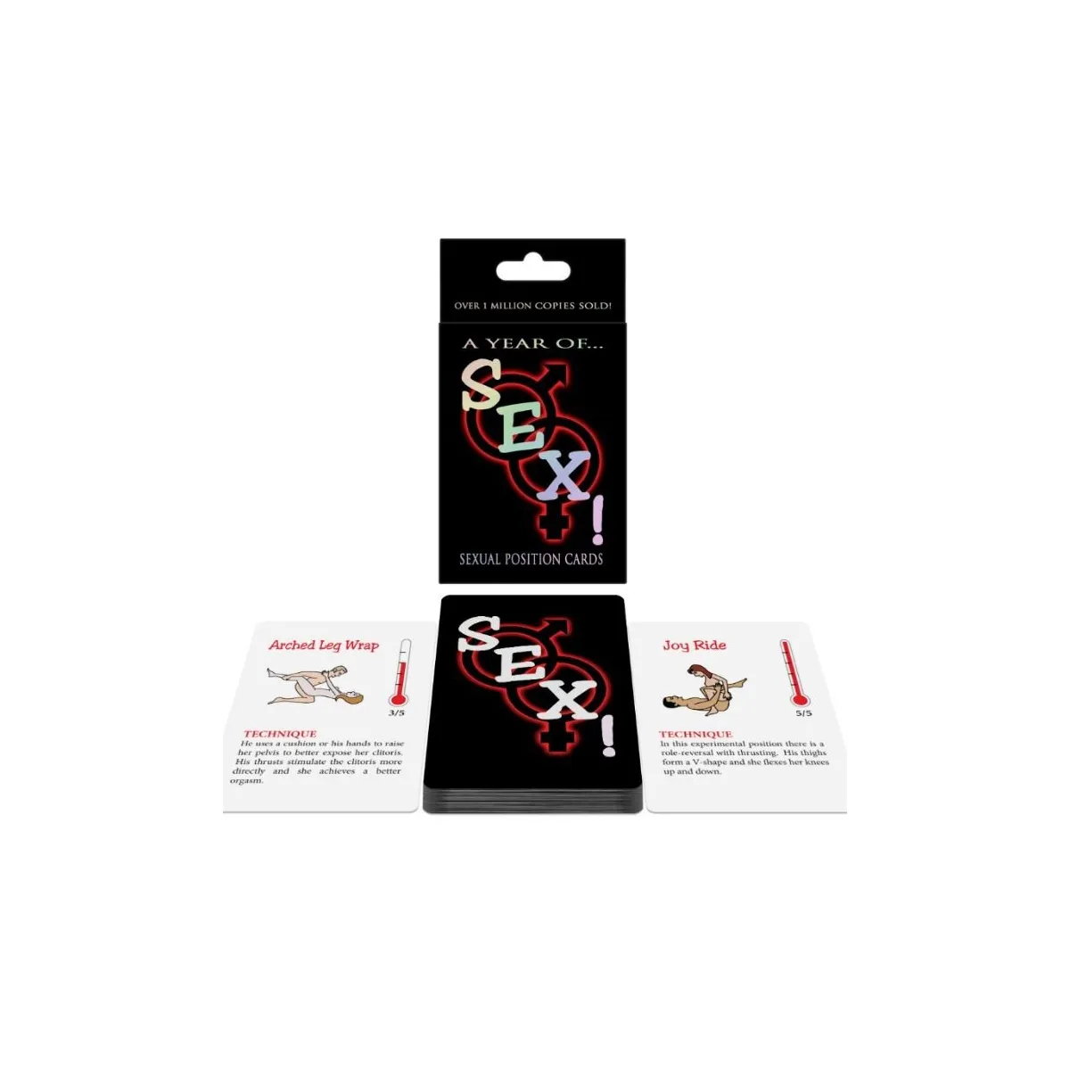 Sexuelle Positionskarten Ein Jahr Voll,,,Sex! von Kheper Games | Fesselliebe.de