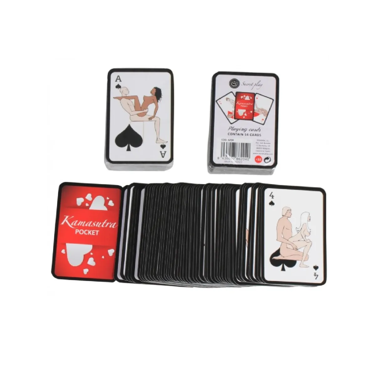 Pocket Kamasutra Spielkarten (ES/EN/PT/IT/FR/DE) von Secretplay 100% Games | Fesselliebe.de