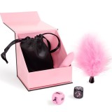 Vergnügungsbox für Paare: Würfel + Vibrationskugel + Federstift von Secretplay 100% Games | Fesselliebe.de