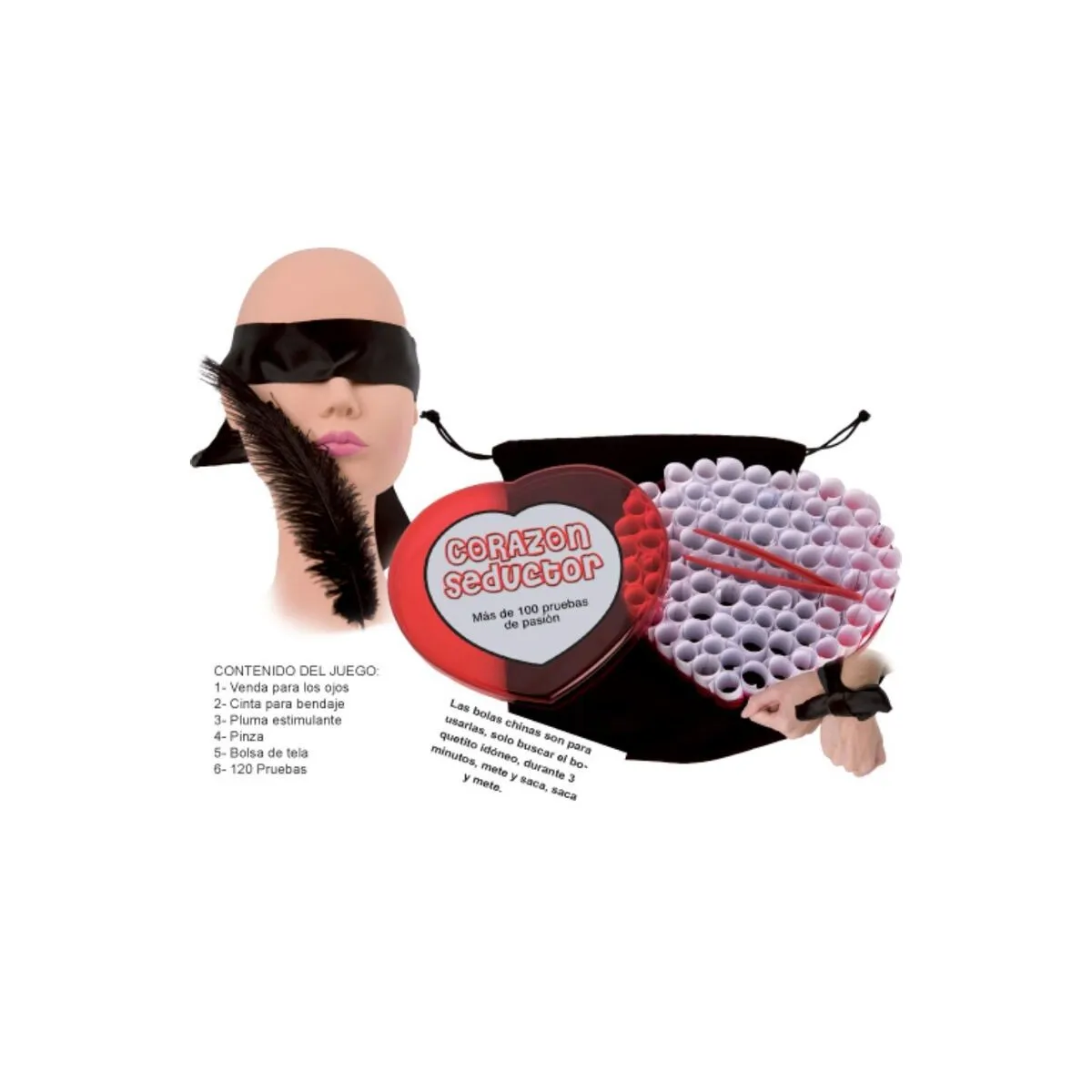 Spiel Verführerisches Herz von Diablo Picante | Fesselliebe.de