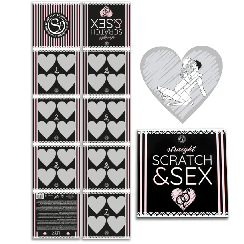 Scratch & Sex-Spiel für Hetere Paare (ES/EN/FR/PT/DE) von Secretplay 100% Games | Fesselliebe.de