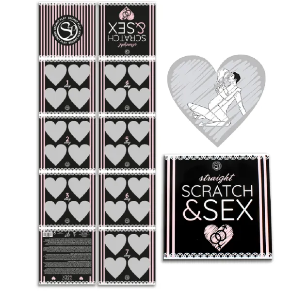 Scratch & Sex-Spiel für Hetere Paare (ES/EN/FR/PT/DE) von Secretplay 100% Games | Fesselliebe.de