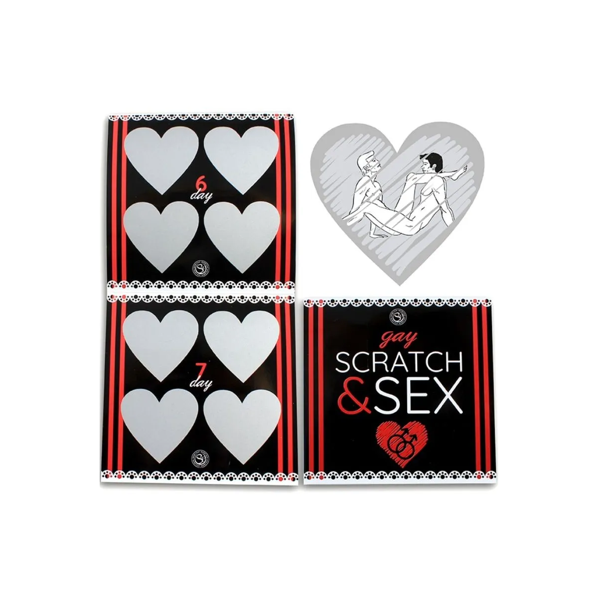 Scratch & Sex Gay Paare Spiel (ES/EN/FR/PT/DE) von Secretplay 100% Games | Fesselliebe.de