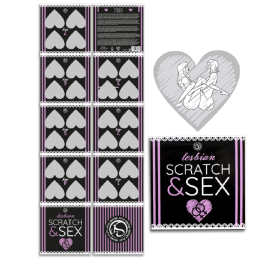 Scratch & Sexspiel für Paare Lesbische Stellungen (ES/EN/FR/PT/DE) von Secretplay 100% Games | Fesselliebe.de