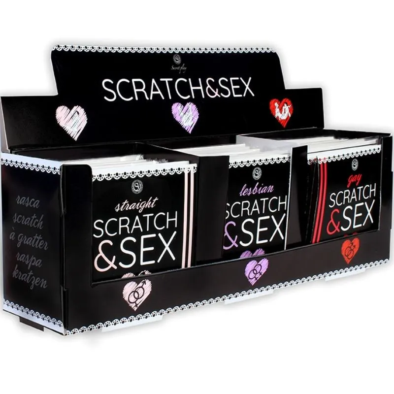 Display + Postures Scratch & Sex (ES/EN/FR/PT/DE) von Secretplay 100% Games | Fesselliebe.de