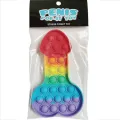 Mehrfarbiges Pop-It-Penis-Anti-Stress-Spielzeug von Kheper Games