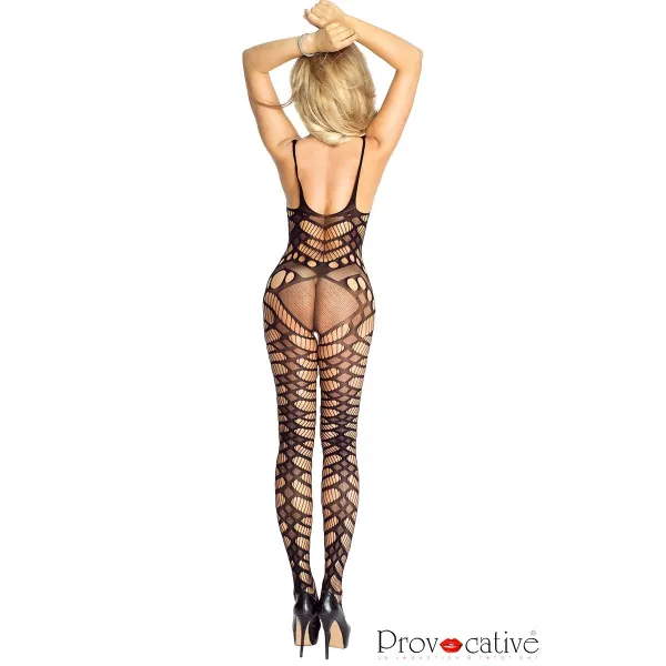 Schwarzes Bodystocking ouvert PR4688 von Provocative | Fesselliebe.de