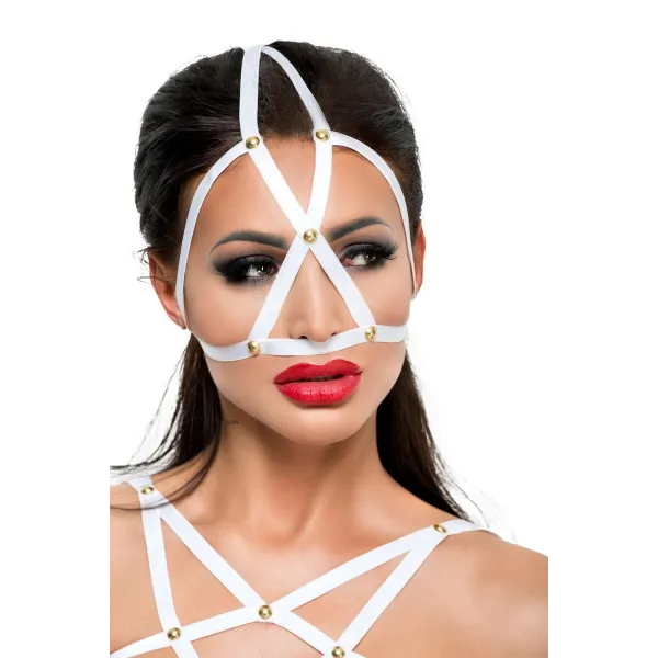 Weiße Kopfmaske MK 10 von MeSeduce | Fesselliebe.de