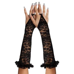 Schwarze Armstulpen 7708 von Softline | Fesselliebe.de