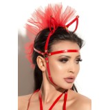Rote Kopfmaske MK 18 von MeSeduce | Fesselliebe.de