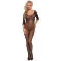 Schwarzer Bodystocking ouvert 6240 von Softline