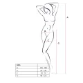 Ouvert Strumpfhose S006 rot von Passion Erotic Line