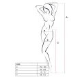 Ouvert Strumpfhose S008 weiß von Passion Erotic Line