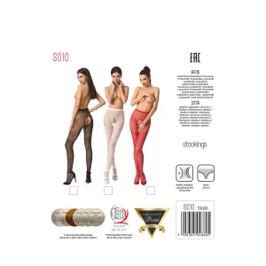 Ouvert Strumpfhose S010 rot von Passion Erotic Line