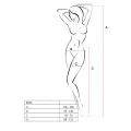 Ouvert Strumpfhose S011 schwarz von Passion Erotic Line