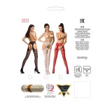 Ouvert Strumpfhose S013 weiß von Passion Erotic Line | Fesselliebe.de