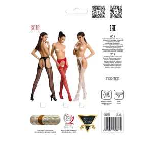 Ouvert Strumpfhose S018 rot von Passion Erotic Line