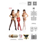 Ouvert Strumpfhose S018 weiß von Passion Erotic Line | Fesselliebe.de