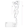 Weißes Minikleid BS063 von Passion Erotic Line