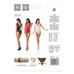 Schwarzer ouvert Body BS064 von Passion Erotic Line