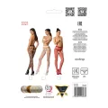 Ouvert Strumpfhose S021 rot von Passion Erotic Line