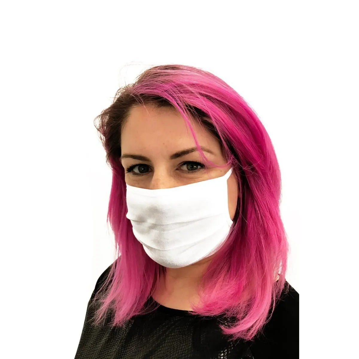 Baumwollmaske 1-lagig weiß - STANDARD 100 by OEKO-TEX | Fesselliebe.de