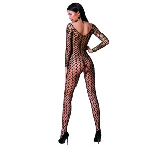 Schwarzer ouvert Bodystocking BS068 von Passion