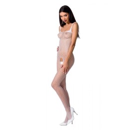Weißer ouvert Bodystocking BS071 von Passion | Fesselliebe.de