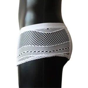 Weißer Herren Boxer Visible Man von Look Me