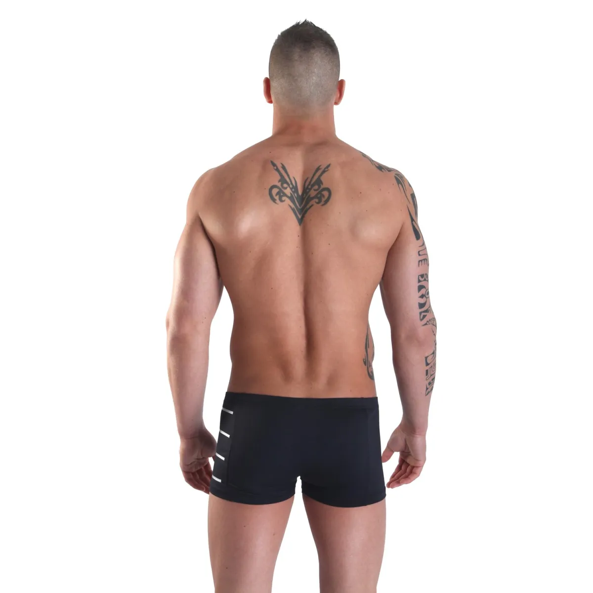 Schwarze Herren-Boxer Roadster von Look Me | Fesselliebe.de