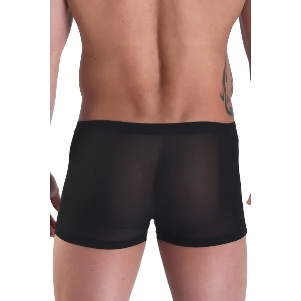 Schwarzer Herren Boxer Open Heart von Look Me | Fesselliebe.de