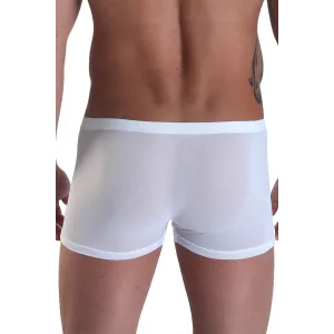 Weißer Herren Boxer Open Heart von Look Me