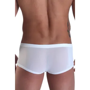 Weißer Herren Short Open Heart von Look Me