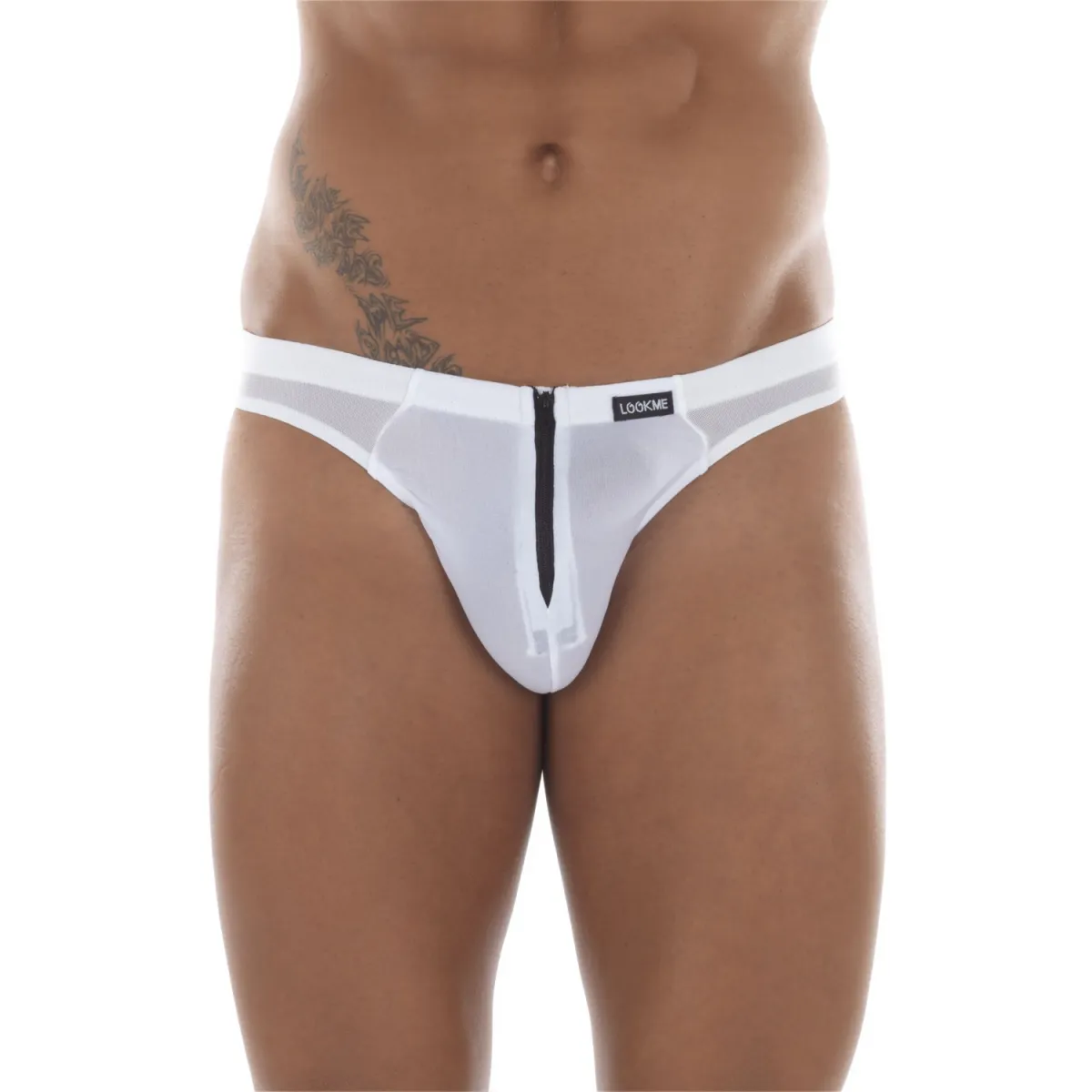 Weißer Herren String Wiz von Look Me | Fesselliebe.de