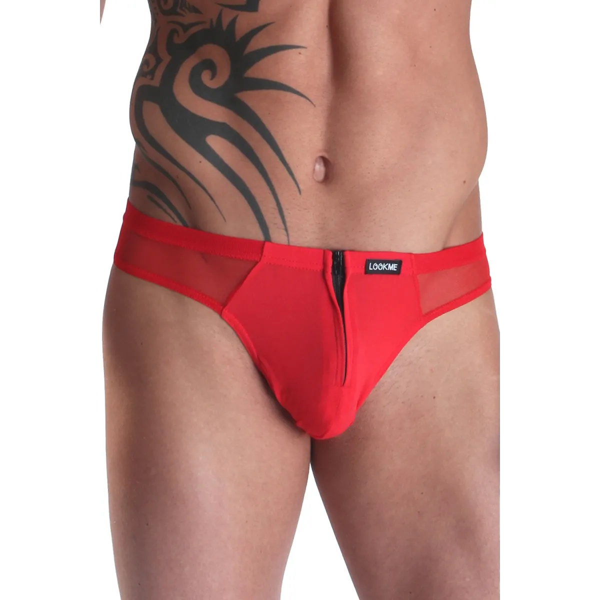 Roter Herren String Wiz von Look Me | Fesselliebe.de