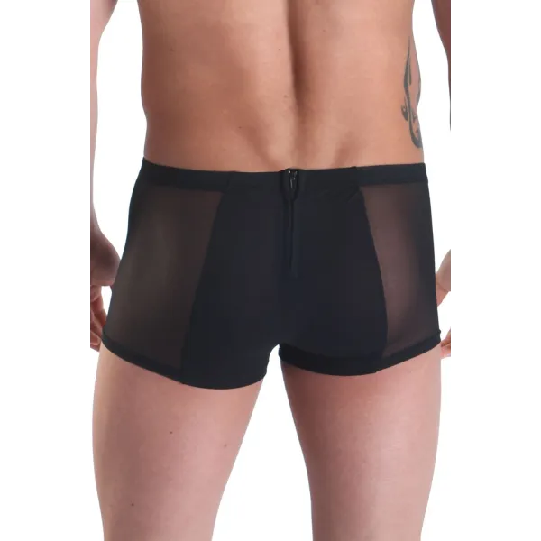 Schwarzer Herren Boxer Wiz von Look Me | Fesselliebe.de