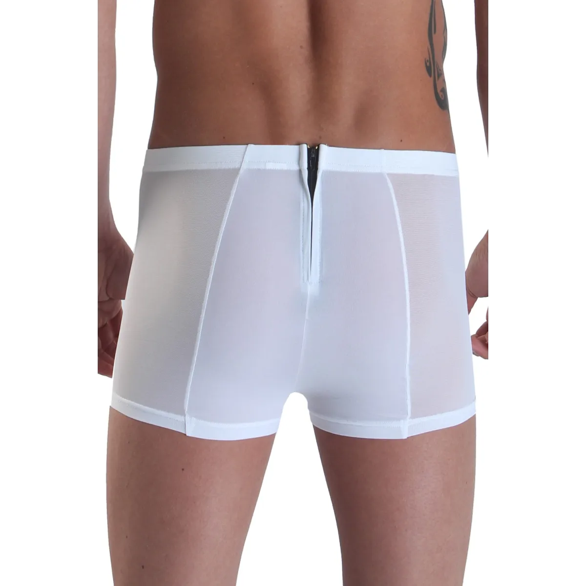 Weißer Herren Boxer Wiz von Look Me | Fesselliebe.de