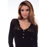 Schwarzes Kleid Melani von Hamana Dessous | Fesselliebe.de