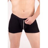 Schwarze Boxer-Shorts MC/9005 von Andalea Dessous | Fesselliebe.de