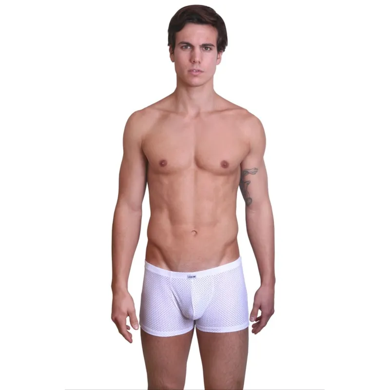 Weißer Herren Boxer the Shadow von Look Me | Fesselliebe.de