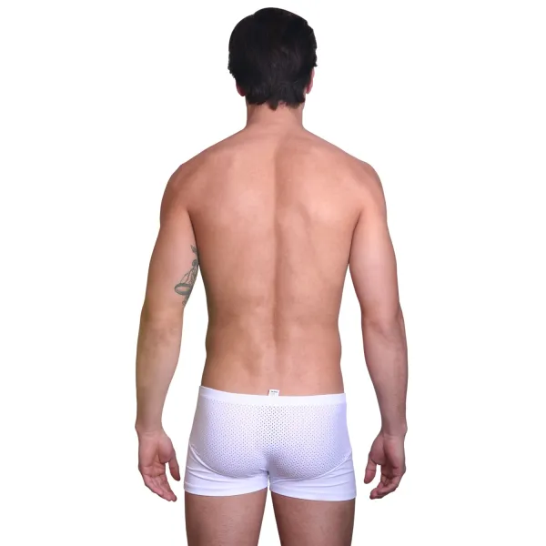 Weißer Herren Boxer the Shadow von Look Me | Fesselliebe.de