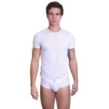 Weißes T-Shirt the Shadow von Look Me | Fesselliebe.de