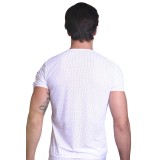 Weißes T-Shirt the Shadow von Look Me | Fesselliebe.de