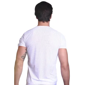 Weißes T-Shirt the Shadow von Look Me