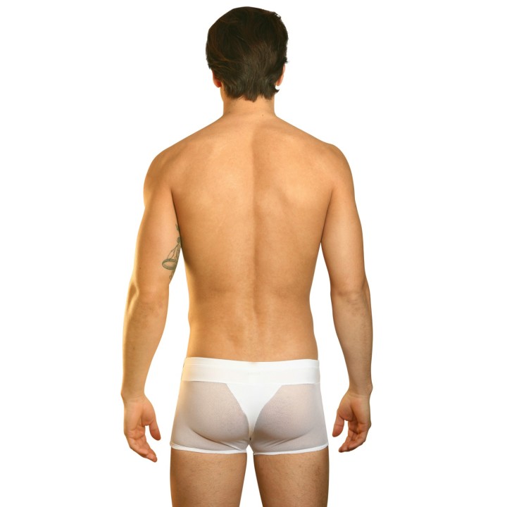 Weißer Herren Boxer Open Spirit von Look Me | Fesselliebe.de