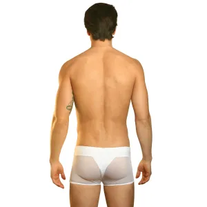 Weißer Herren Boxer Open Spirit von Look Me