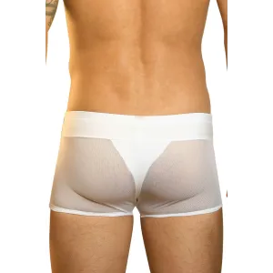 Weißer Herren Boxer Open Spirit von Look Me