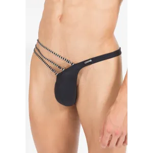 Schwarzer Herren String Alliance von Look Me | Fesselliebe.de