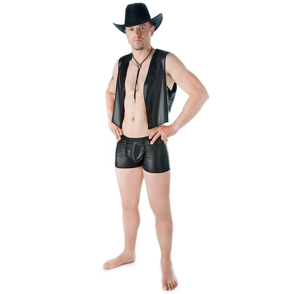 Schwarze Boxershorts SW/106 Andalea Sexy Work Kollektion | Fesselliebe.de